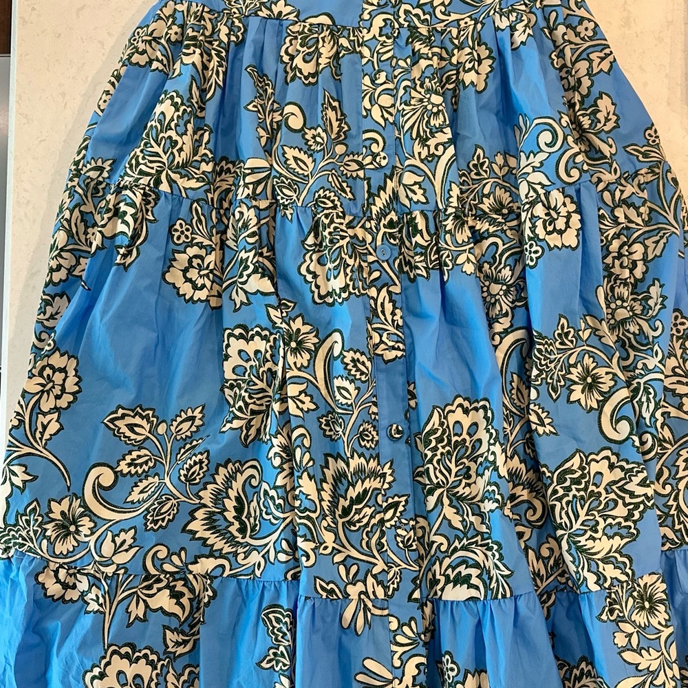 NWT - Cara Cara NYC - Herrington Blue Matching Set - maxi skirt and matching top - Picture 4 of 4